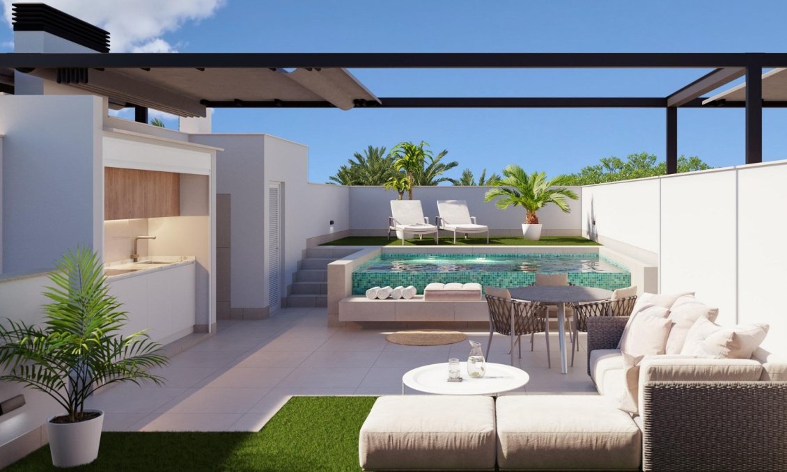 Obra nueva - Bungalow -
Pilar de la Horadada - pueblo