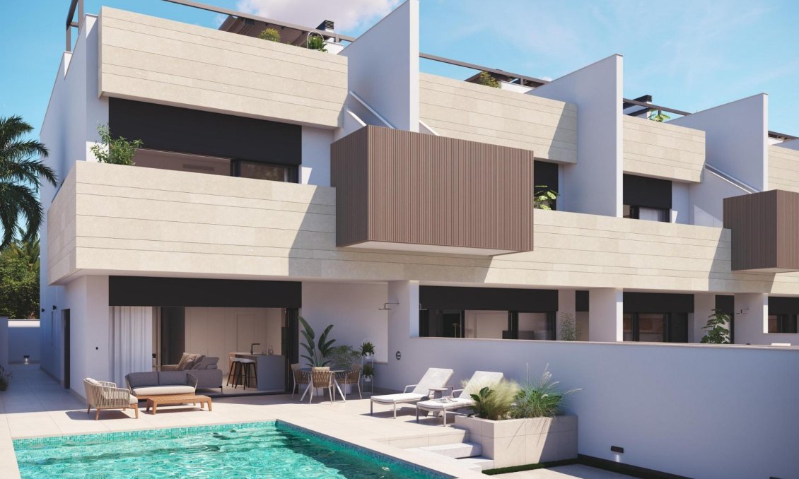 Obra nueva - Bungalow -
Pilar de la Horadada - pueblo