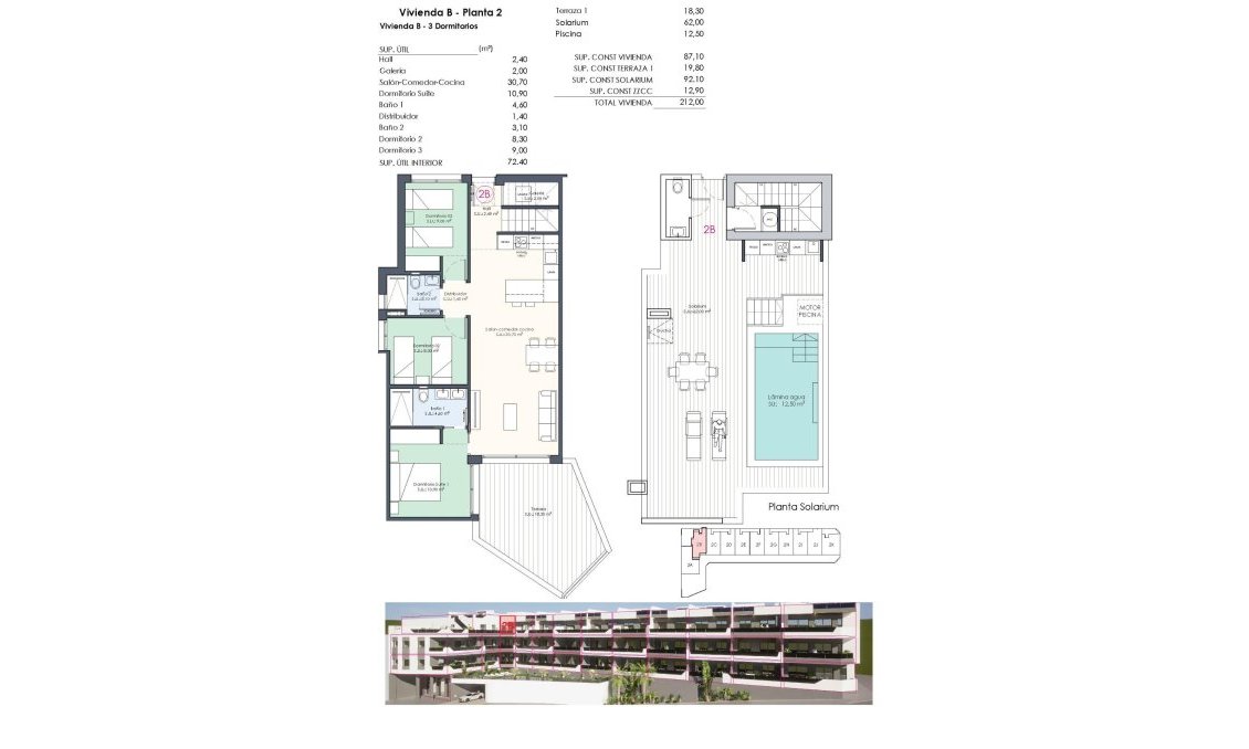 Nouvelle construction - Attique -
Benijofar - Pueblo