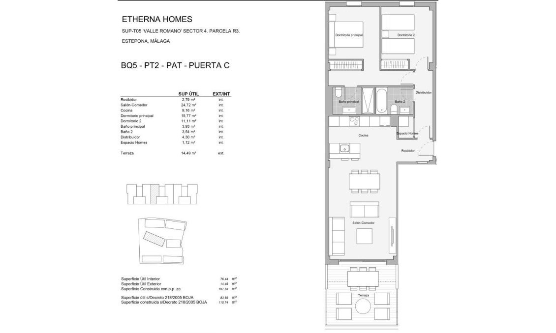 Neue Gebäude - Penthouse -
Estepona - Valle Romano Golf