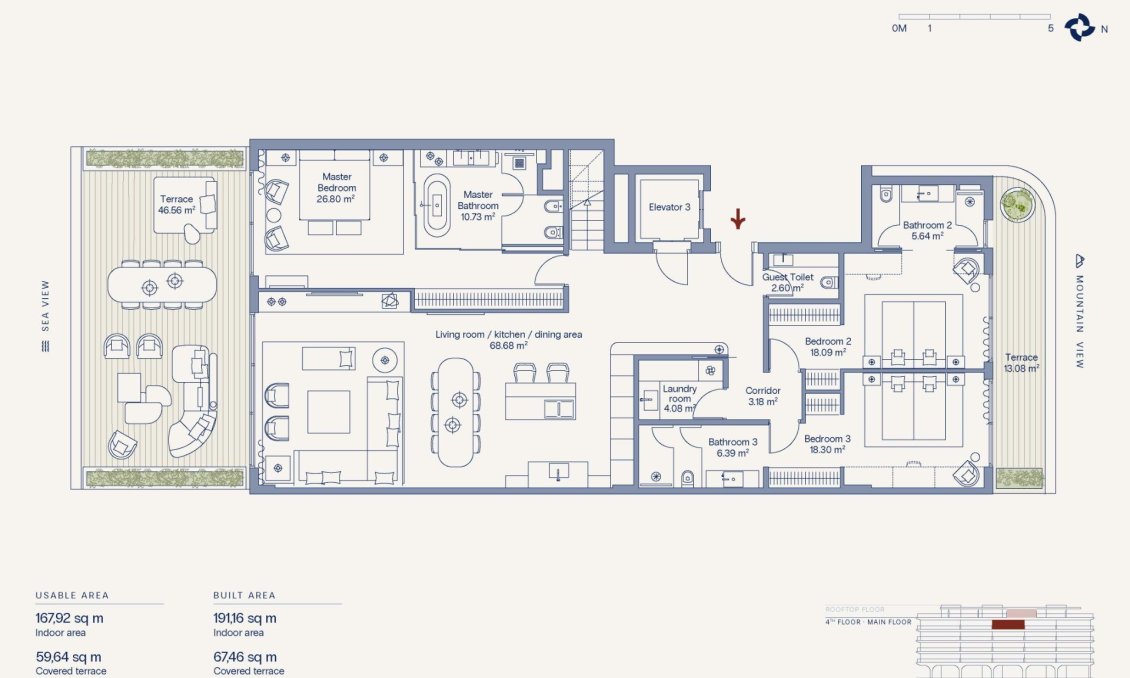 New Build - Penthouse -
Estepona - Playa de La Cala