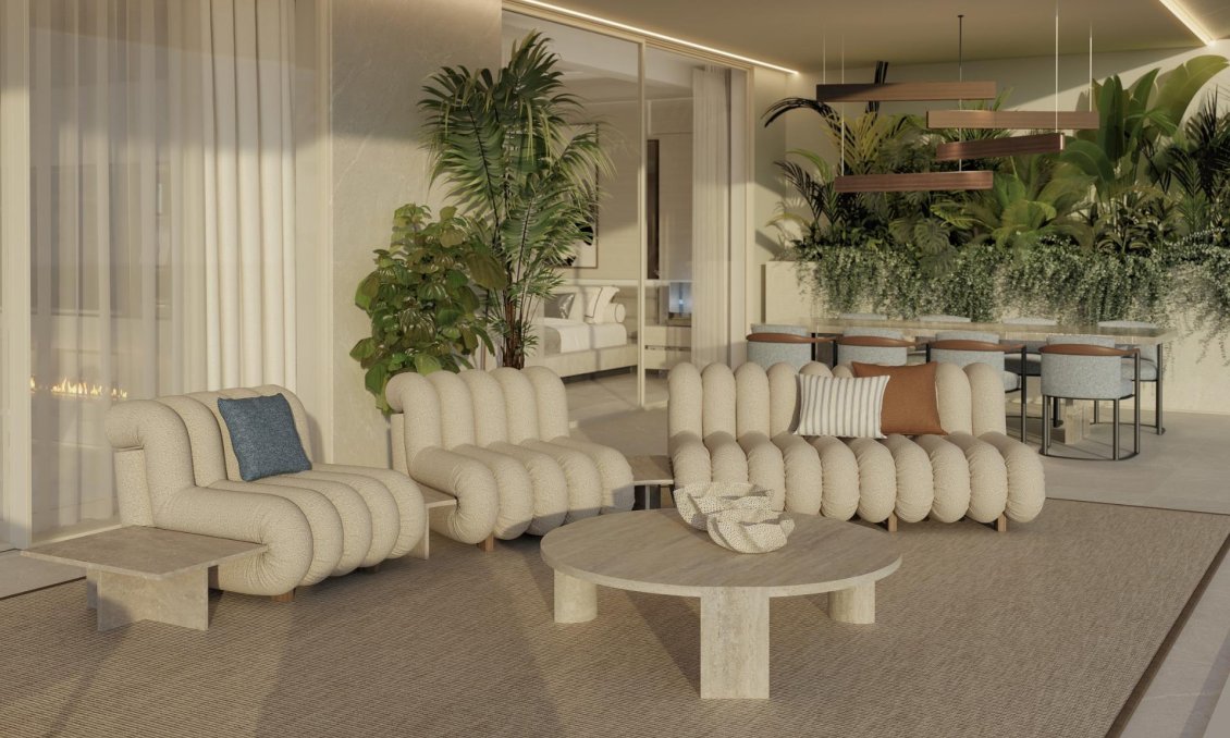 Obra nueva - Apartamento -
Estepona - Playa de La Cala
