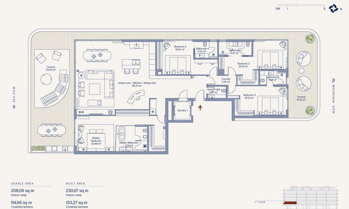 Obra nueva - Apartamento -
Estepona - Playa de La Cala
