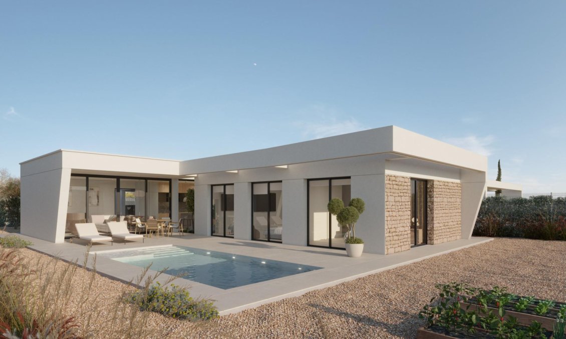 Obra nueva - Villa -
Fuente Álamo - Hacienda del Alamo