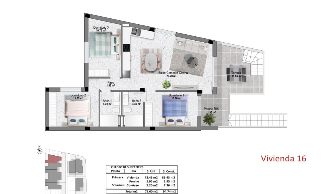 Nouvelle construction - Bungalow -
Pilar de la Horadada - pueblo