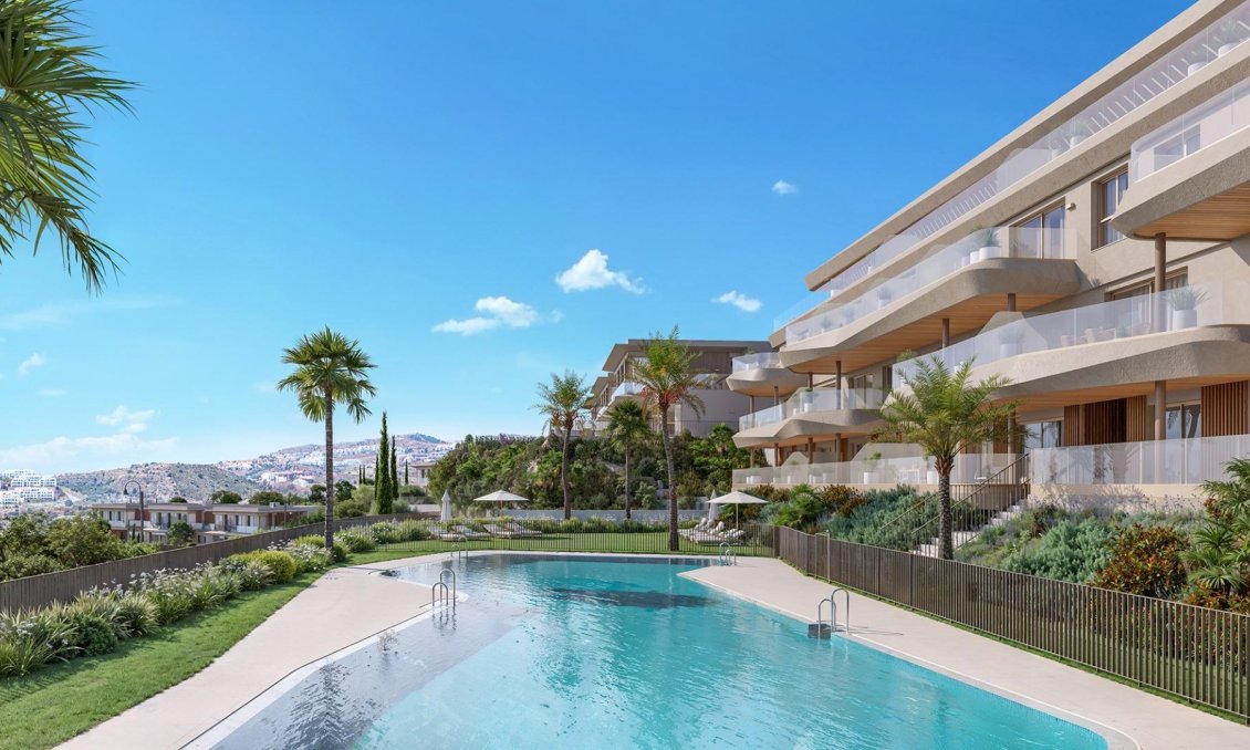 Obra nueva - Apartamento -
Mijas - La Cala