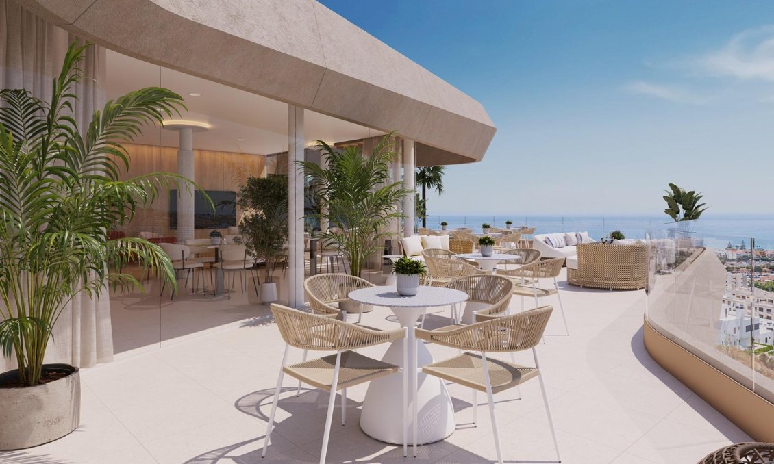 Obra nueva - Apartamento -
Mijas - La Cala