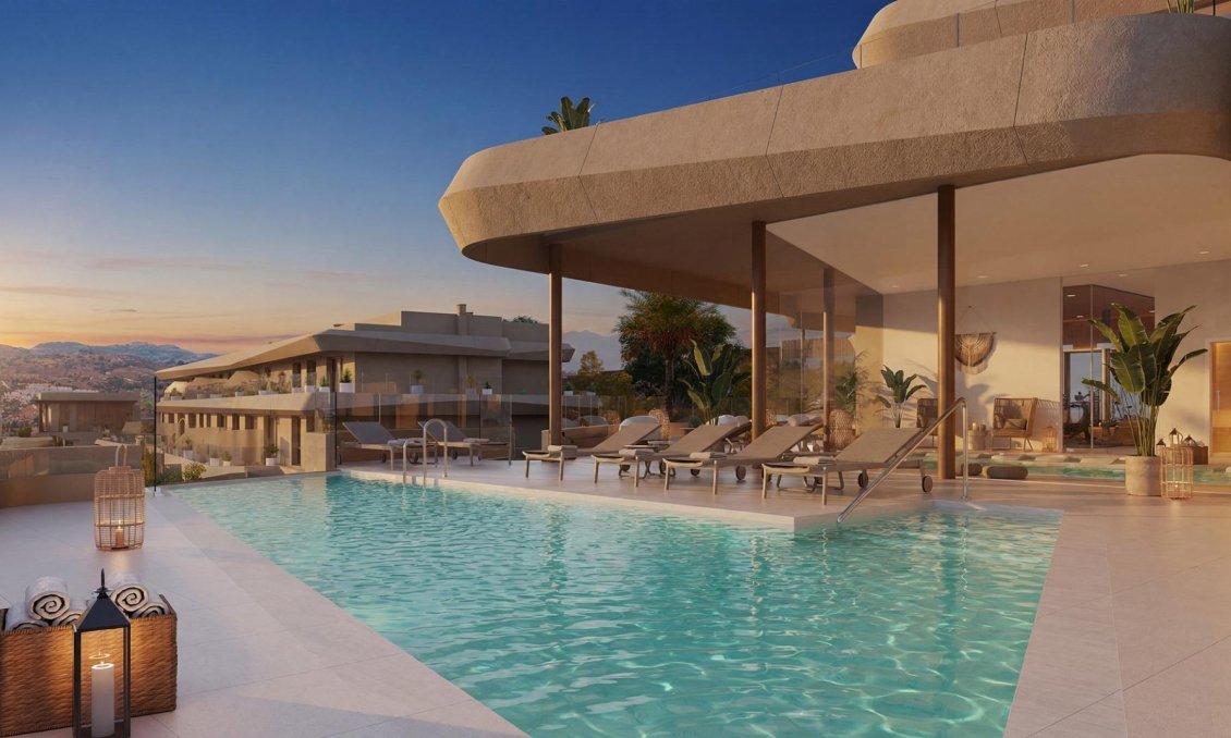Obra nueva - Apartamento -
Mijas - La Cala