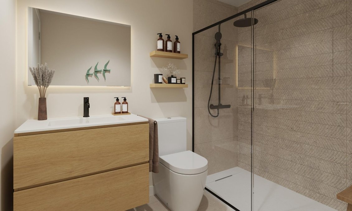 Új építésű - Tetőtéri lakás -
Mijas - La Cala