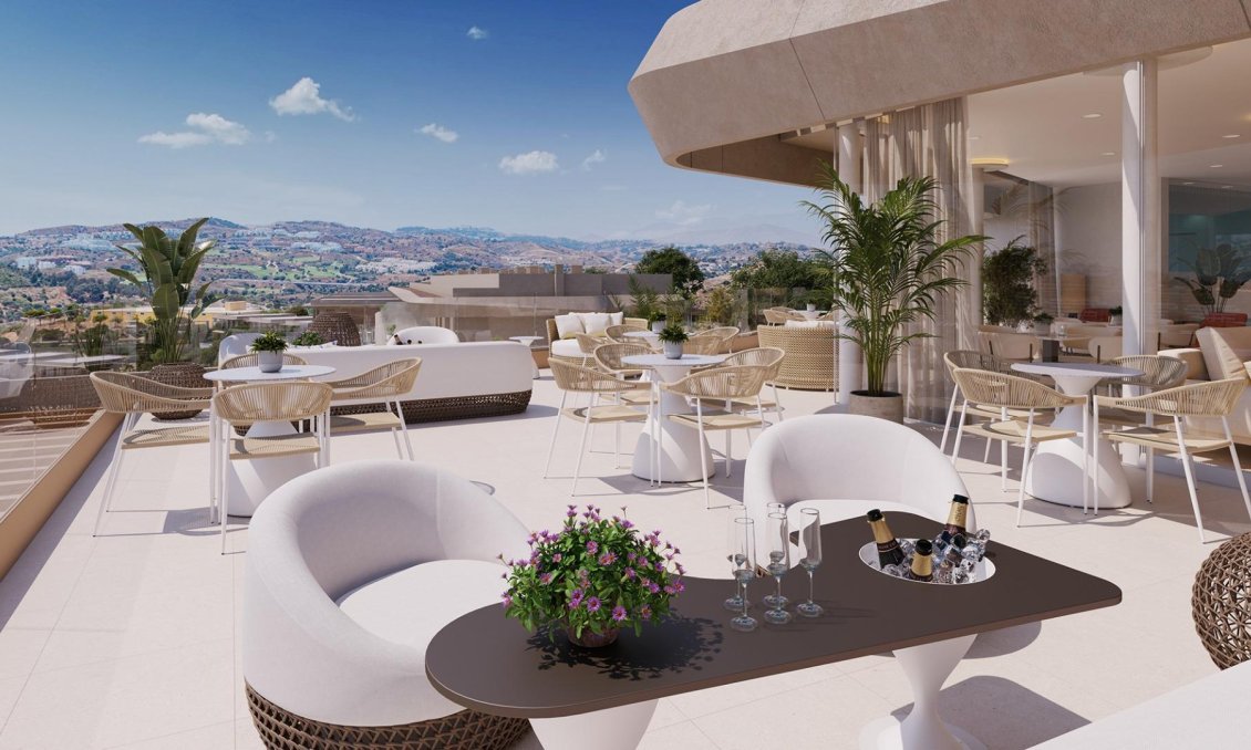 Obra nueva - Apartamento -
Mijas - La Cala