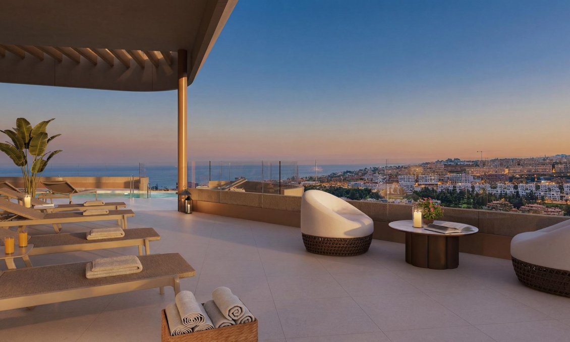 Obra nueva - Apartamento -
Mijas - La Cala
