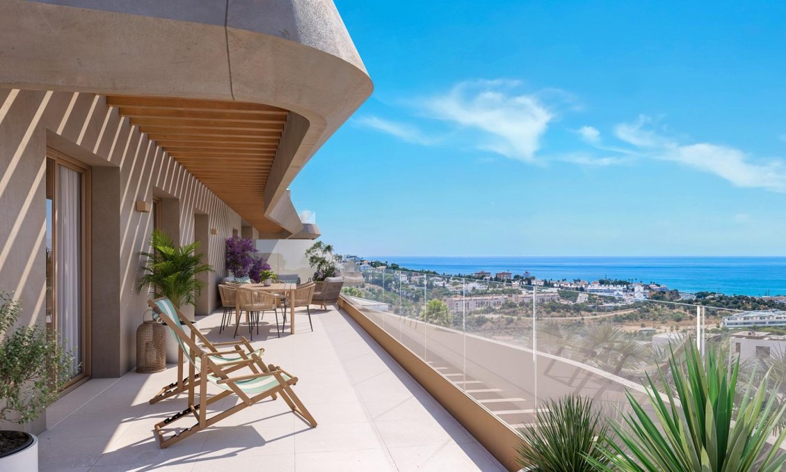 Obra nueva - Apartamento -
Mijas - La Cala