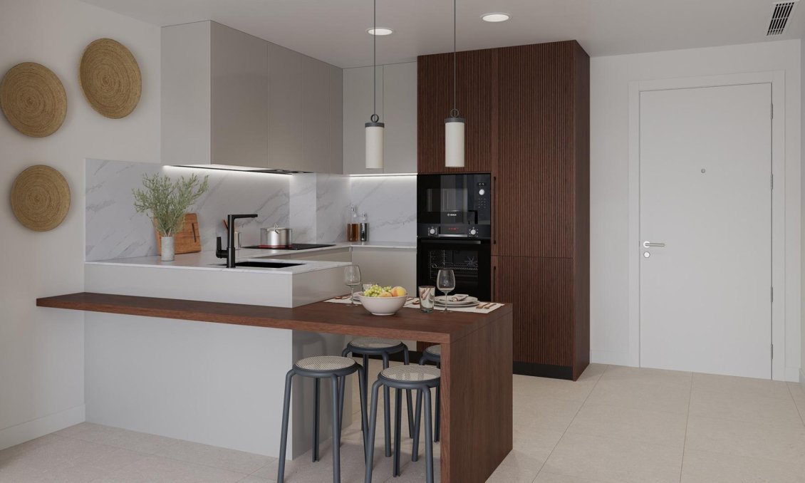 Obra nueva - Apartamento -
Mijas - La Cala
