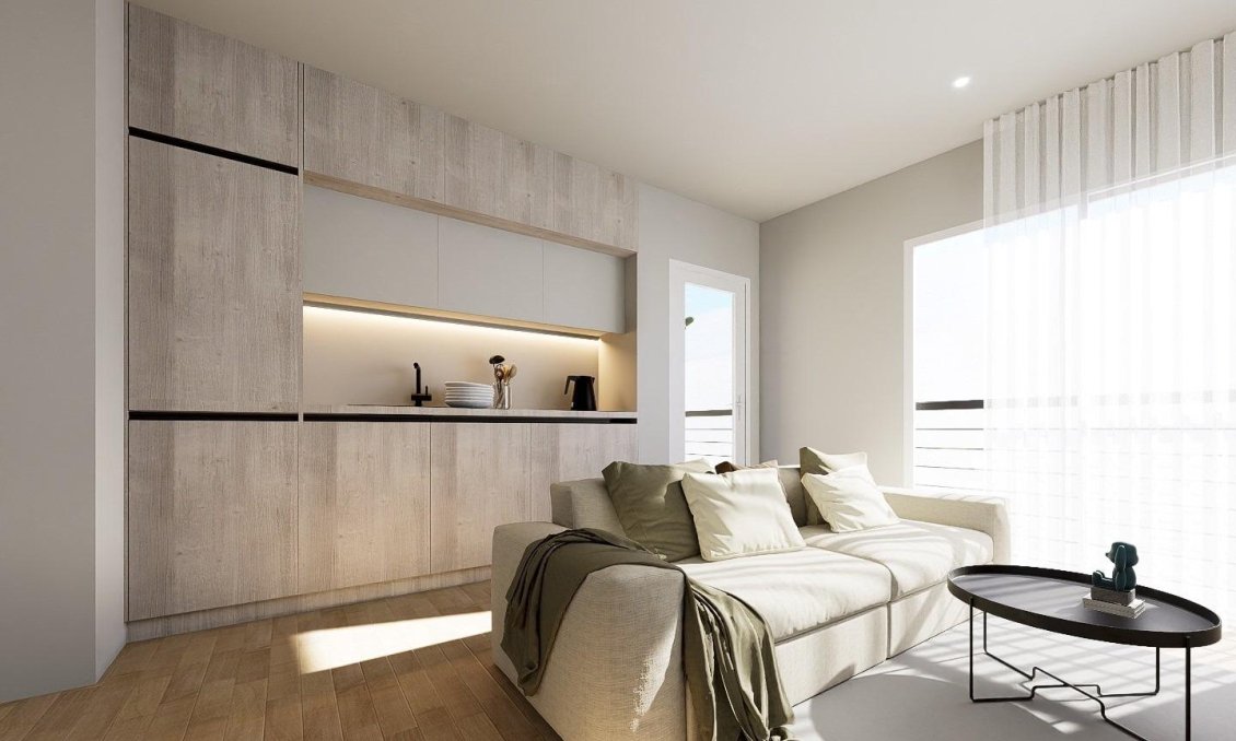Obra nueva - Apartamento -
Torrevieja - pueblo