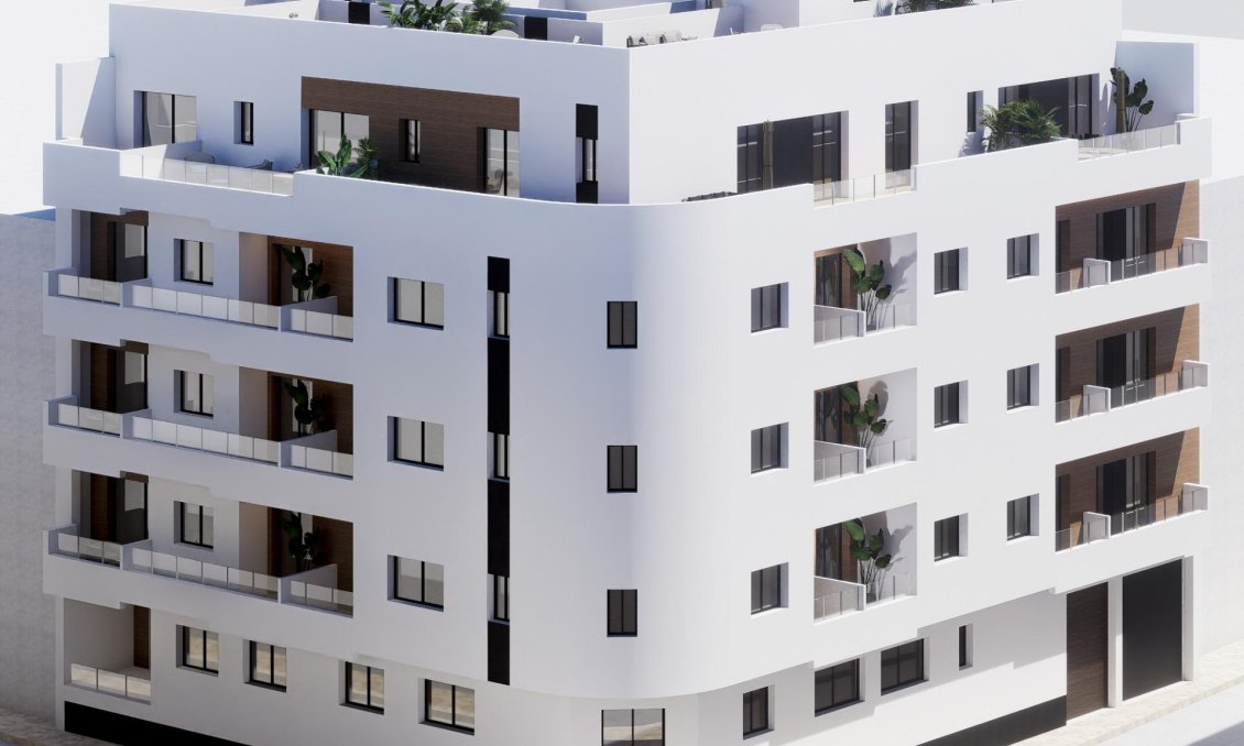 Új építésű - Tetőtéri lakás -
Torrevieja - pueblo