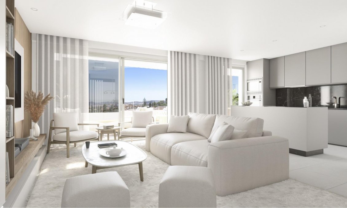 Obra nueva - Apartamento -
Mijas - Urb. El Coto