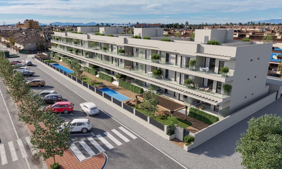 Obra nueva - Apartamento -
Los Alcazares - Los Narejos