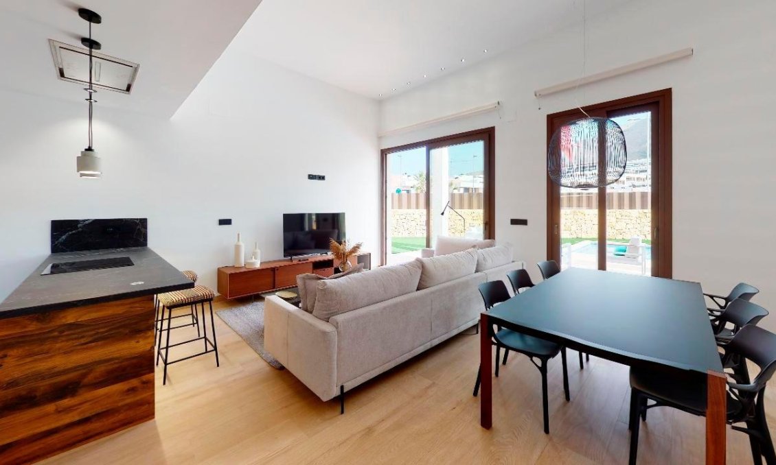 Obra nueva - Villa -
Finestrat - Campana Garden