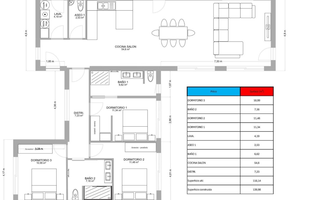 Obra nueva - Villa -
Aspe - urbanizaciones