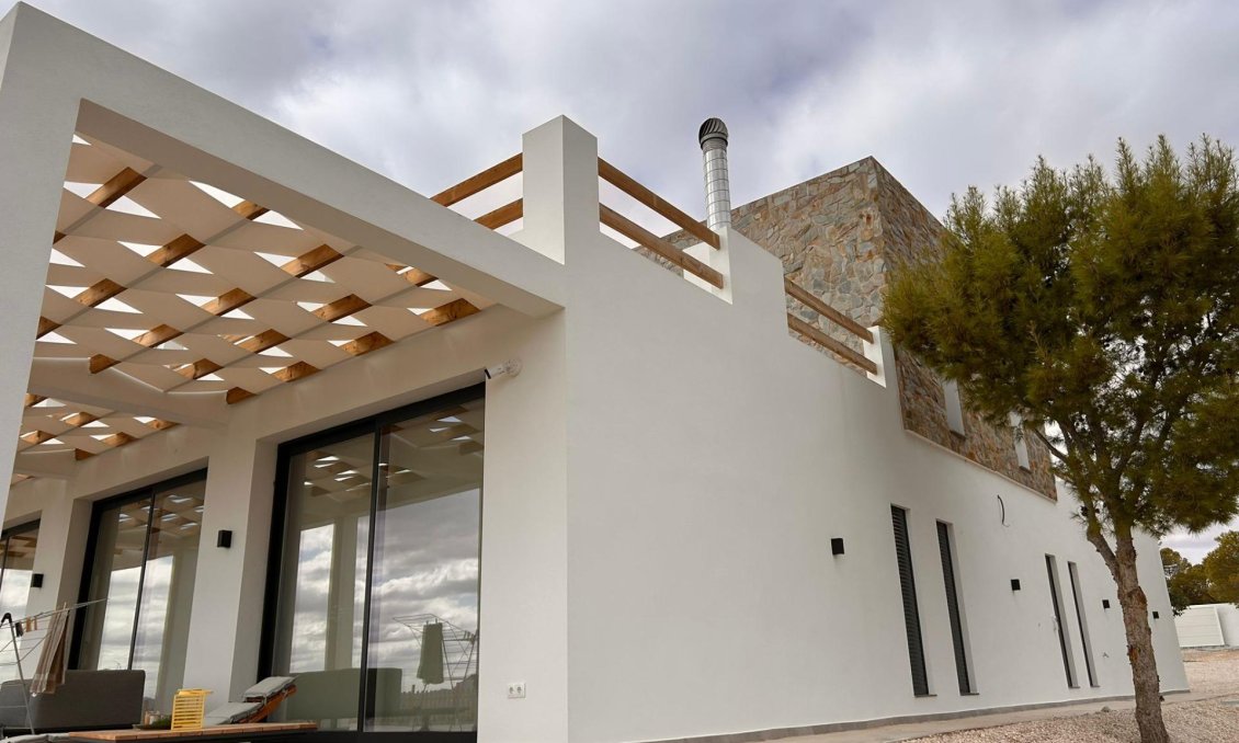 Obra nueva - Villa -
Pinoso - Casas Pastor