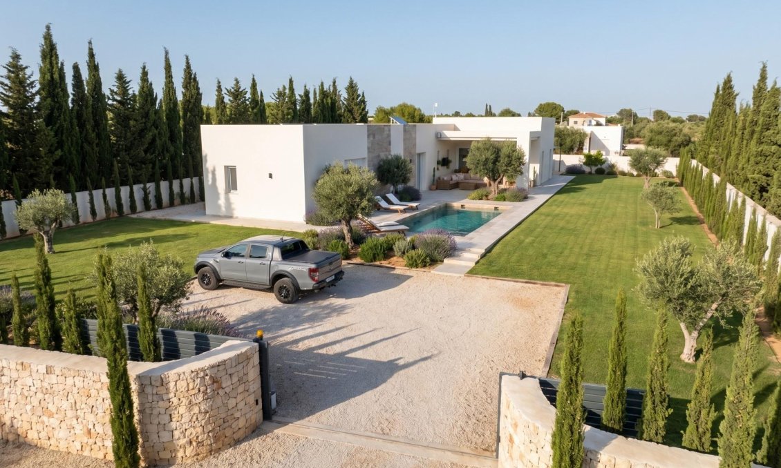 Obra nueva - Villa -
Aspe - urbanizaciones