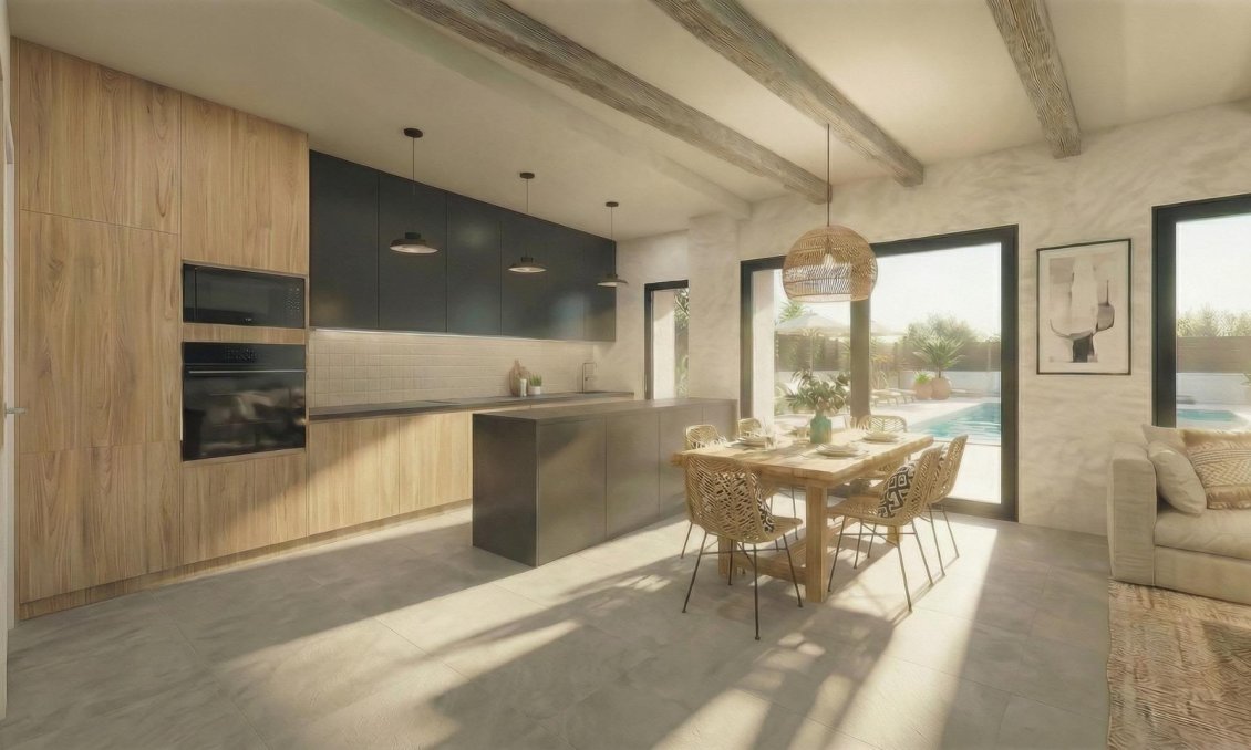 Obra nueva - Villa -
Pinoso - Casas Pastor