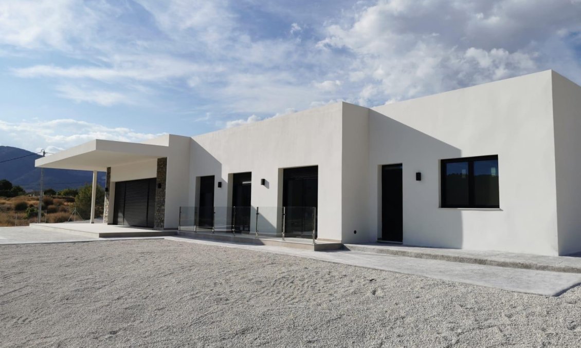 Obra nueva - Villa -
Pinoso - Casas Pastor
