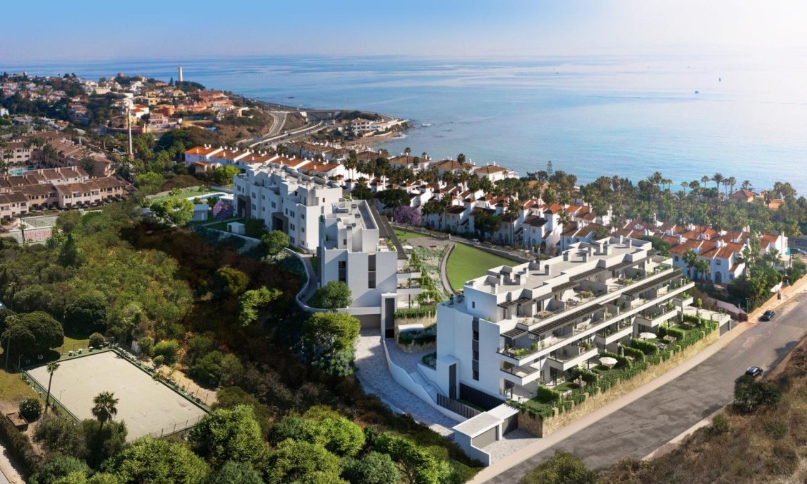 Új építésű - Tetőtéri lakás -
Mijas - Playa Marina