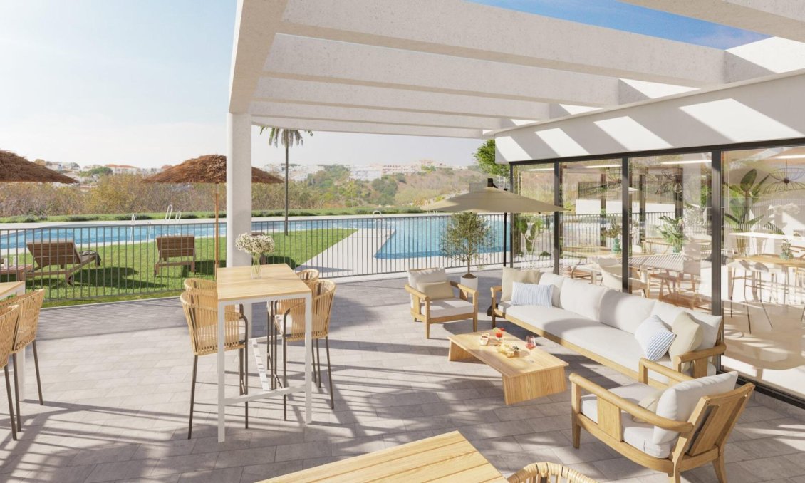 Új építésű - Tetőtéri lakás -
Mijas - Playa Marina
