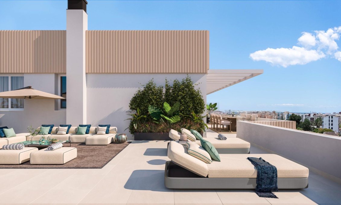 Új építésű - Tetőtéri lakás -
Estepona - Parque El Calvario