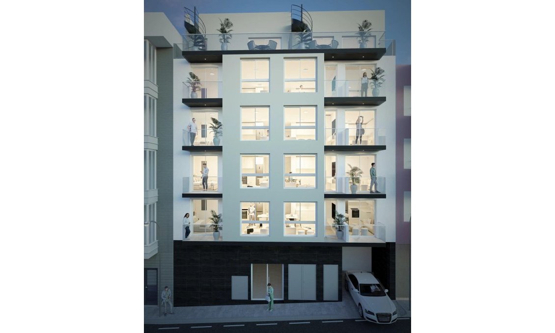 Neue Gebäude - Wohnung -
Torrevieja - Centro