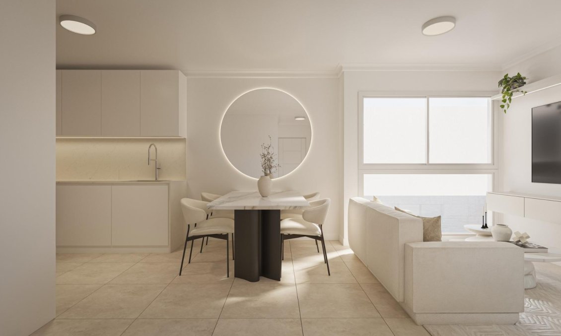 Obra nueva - Apartamento -
Torrevieja - Centro