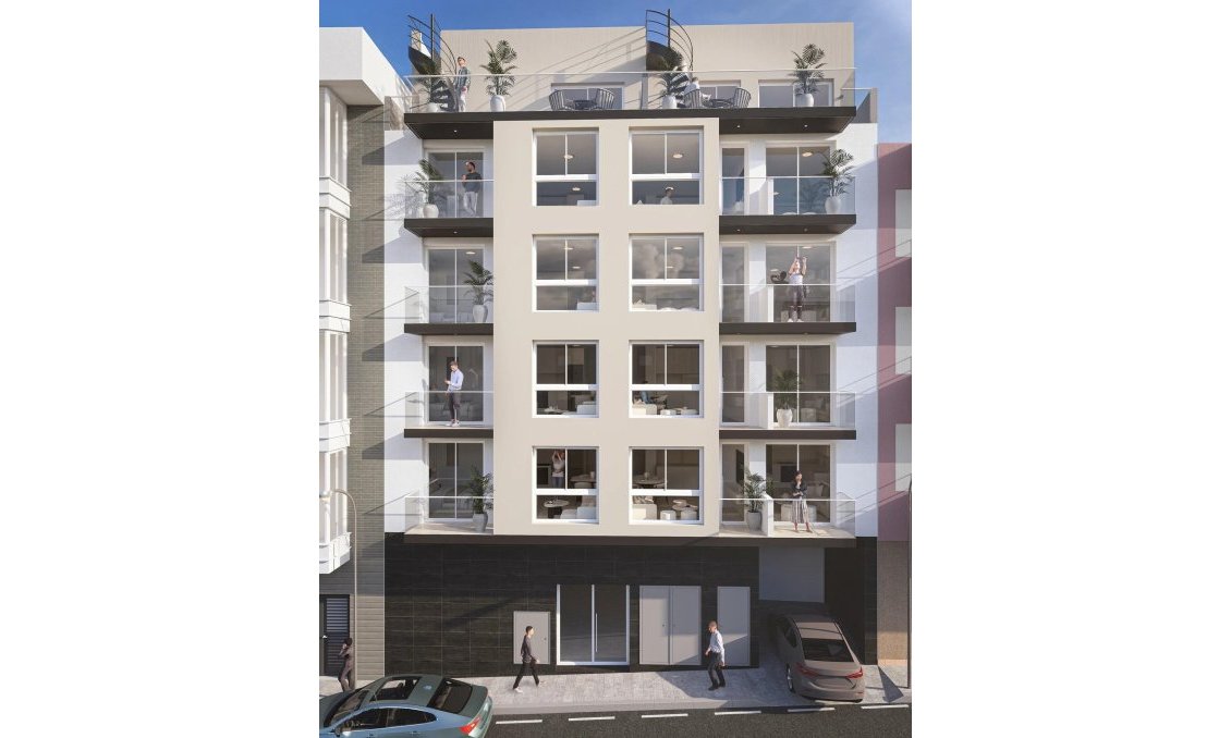 Neue Gebäude - Wohnung -
Torrevieja - Centro