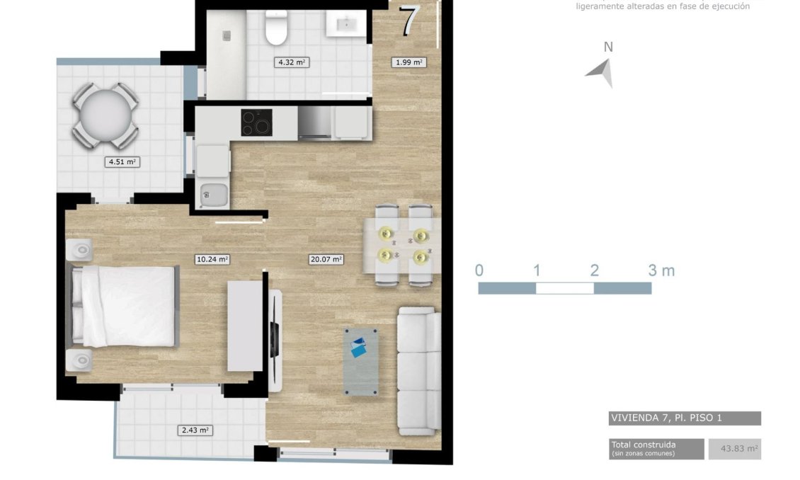 Neue Gebäude - Wohnung -
Torrevieja - Centro