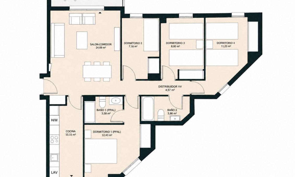 Resale - Apartment -
Denia - Costa Blanca