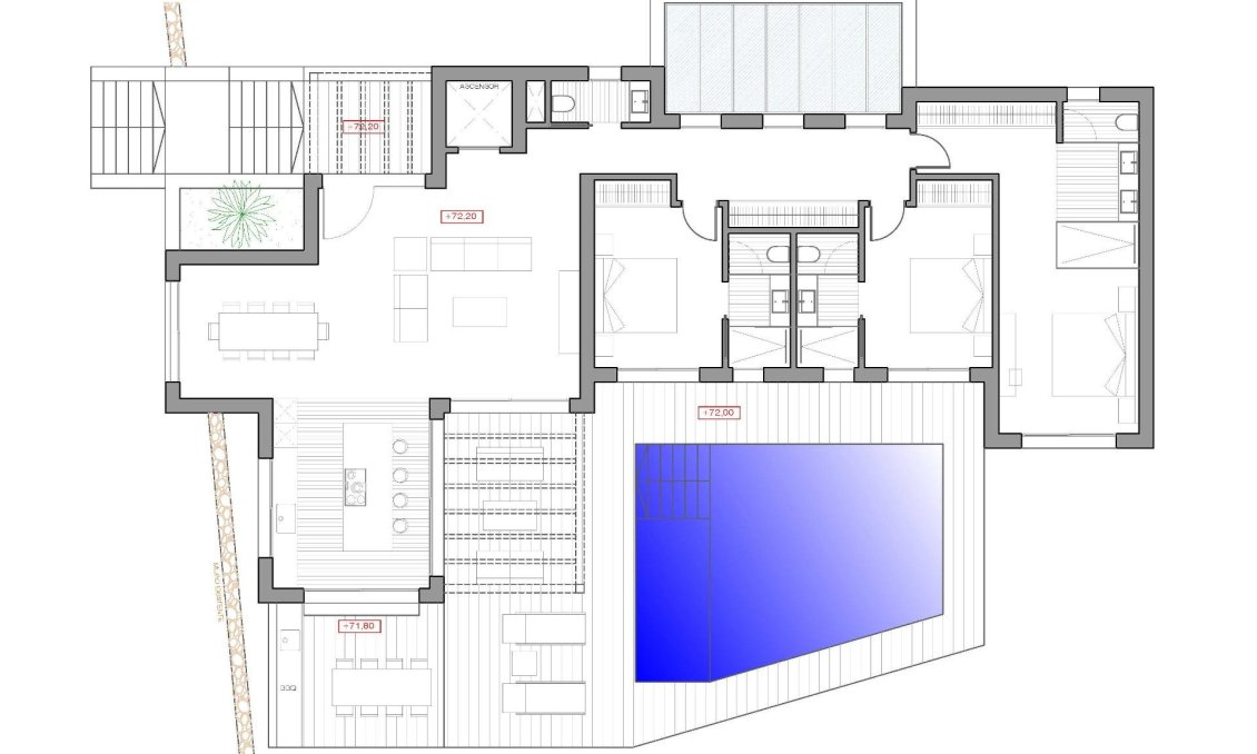 Obra nueva - Villa -
Jávea Xàbia - Valle del Sol