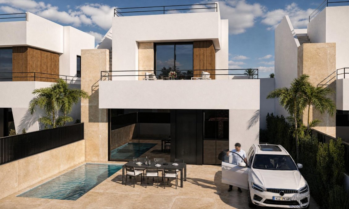 Obra nueva - Villa -
Alhama De Murcia - Condado De Alhama