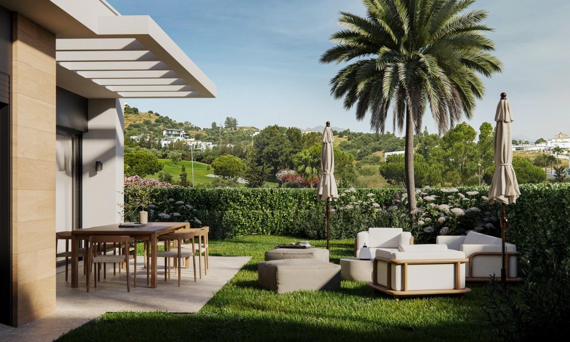 Obra nueva - Villa -
Mijas - Cerrado del Águila Golf