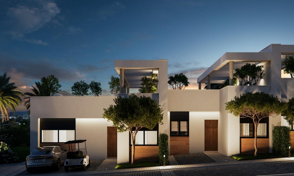 Obra nueva - Villa -
Mijas - Cerrado del Águila Golf