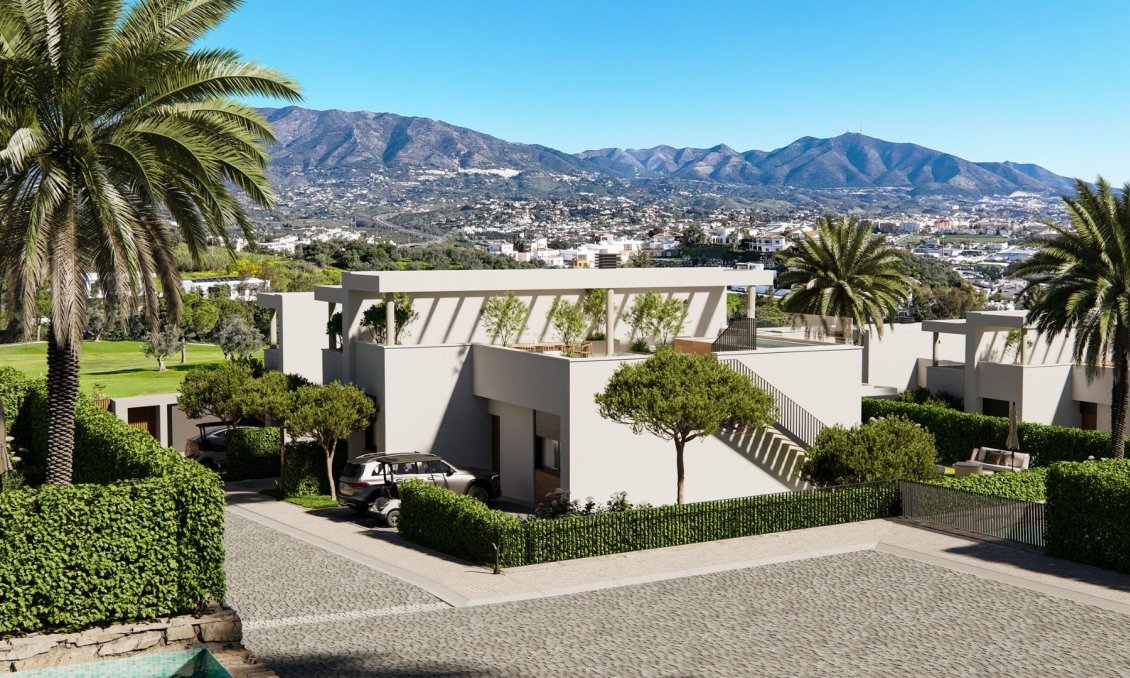 Obra nueva - Villa -
Mijas - Cerrado del Águila Golf