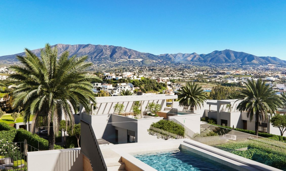 Obra nueva - Villa -
Mijas - Cerrado del Águila Golf