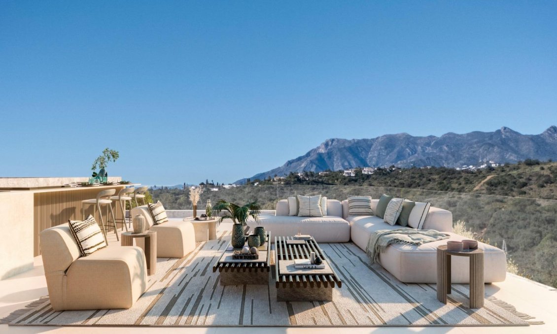 Új építésű - Tetőtéri lakás -
Marbella - Elviria