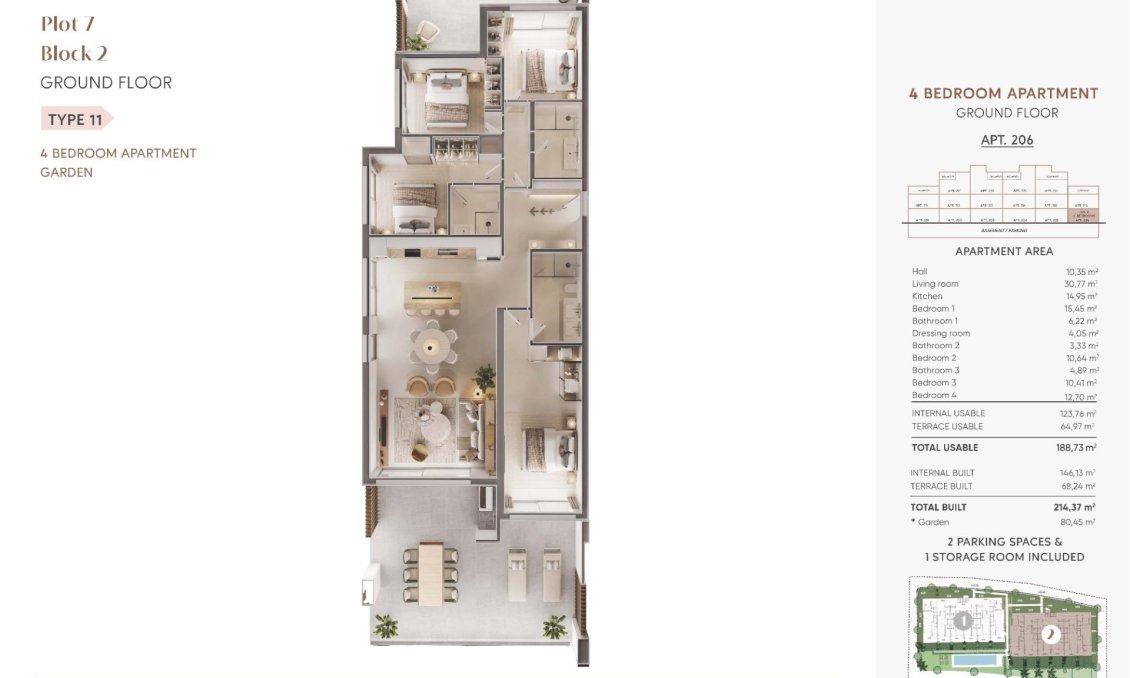 Új építésű - Apartman -
Estepona - Resinera Voladilla