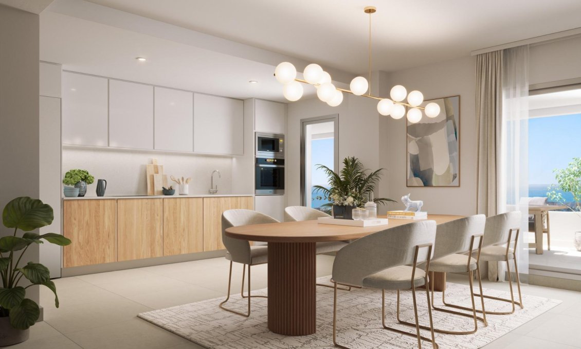 Obra nueva - Apartamento -
Mijas - La Cala