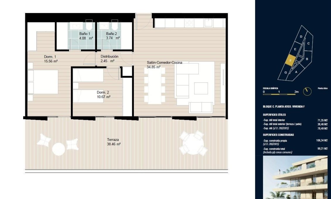 New Build - Penthouse -
Manilva - Castillo de la Duquesa
