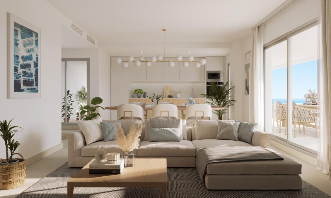Obra nueva - Apartamento -
Mijas - La Cala