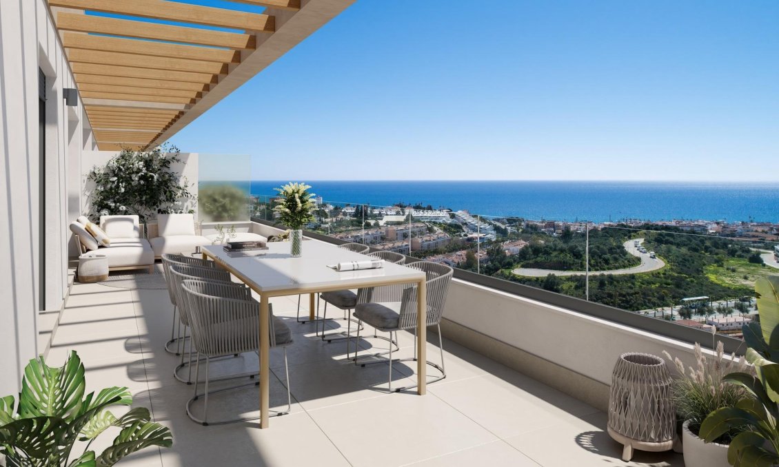 Obra nueva - Apartamento -
Mijas - La Cala