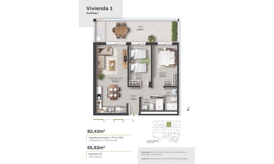 Nouvelle construction - Appartement -
Mojacar - Descargador