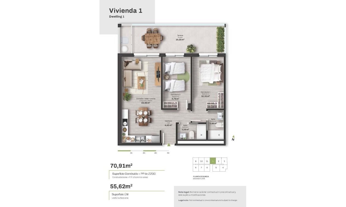 New Build - Penthouse -
Mojacar - Descargador