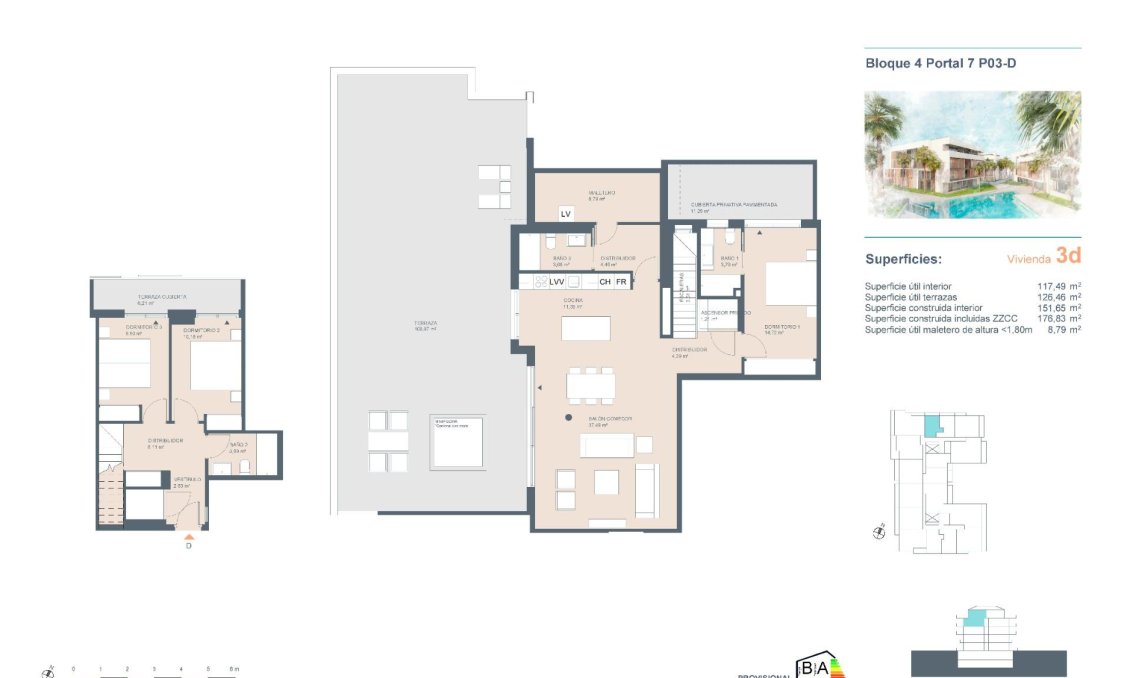 Neue Gebäude - Penthouse -
Jávea Xàbia - centro